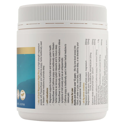 Herbs of Gold Magnesium Night Plus 300g