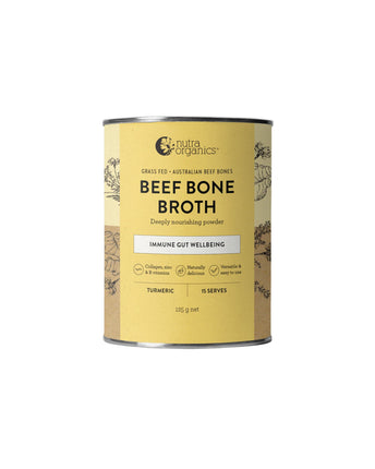 Nutra Organics Bone Broth Beef with Turmeric 125G