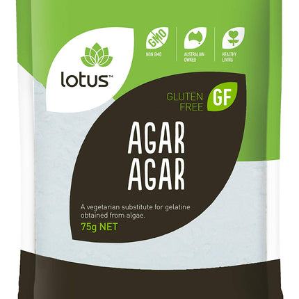 Lotus Agar Agar Powder 75G