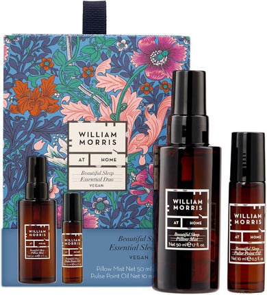 William Morris At Home Beautiful Sleep Essential Duo Set 50mL 10mL
