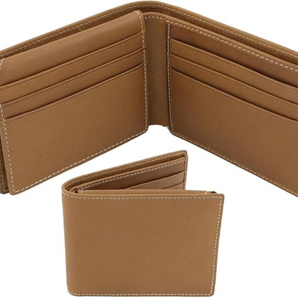 CraftZen 1919 Genuine Leather Bifold Wallet for Men