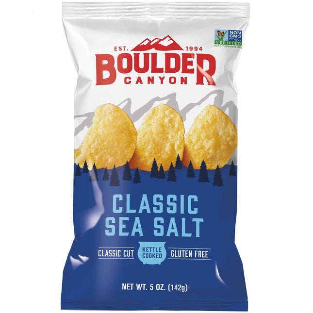 Boulder Canyon Natural Sea Salt Chips 142G
