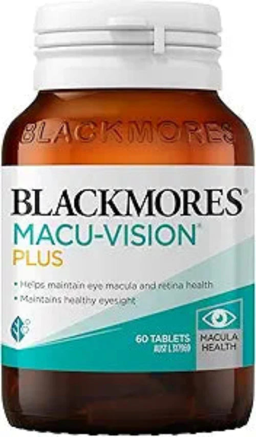 Blackmores Macu Vision Plus for Eye Health and Macula Support 60 Tablets