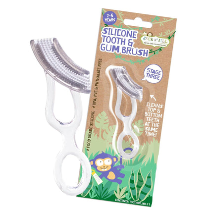 Jack N' Jill Silicone Tooth And Gum Brush Stage 3
