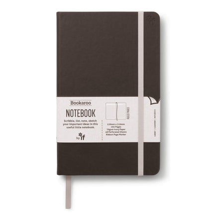 Bookaroo A5 Lined Notebook Journal with Soft PU Cover 192 Pages
