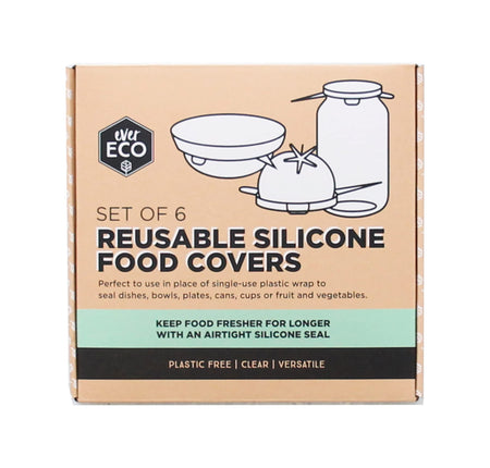 Ever Eco Reusable Silicone Food Covers 6 PCS