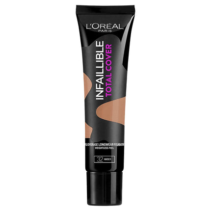 L'OrÃ©al Infallible Total Cover Full Coverage Longwear Foundation 32 Amber 30ML