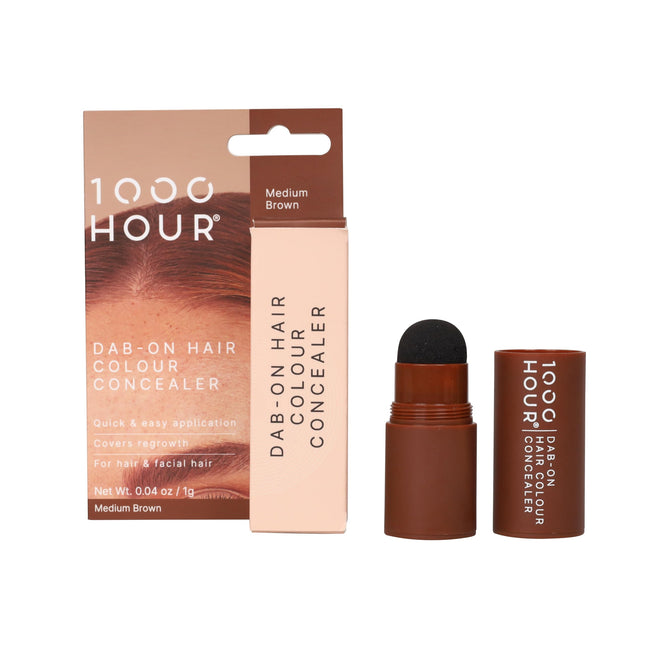 1000Hour Dab On Hair Colour Concealer Medium Brown 10ML