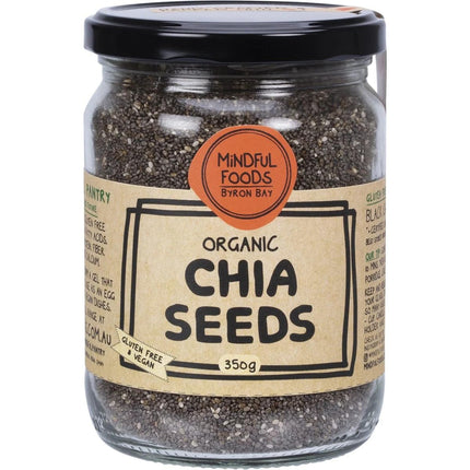 Mindful Foods Organic Chia Seeds 350G