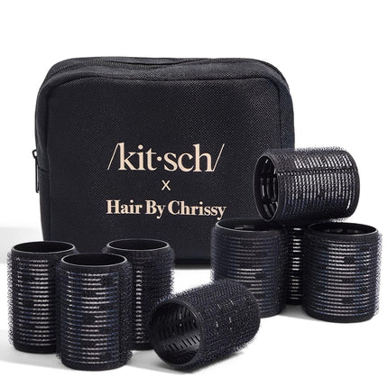 Kitsch Ceramic Thermal Hair Rollers For Volume And Curls 8 Piece Set