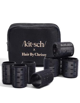 Kitsch Ceramic Thermal Hair Rollers For Volume And Curls 8 Piece Set