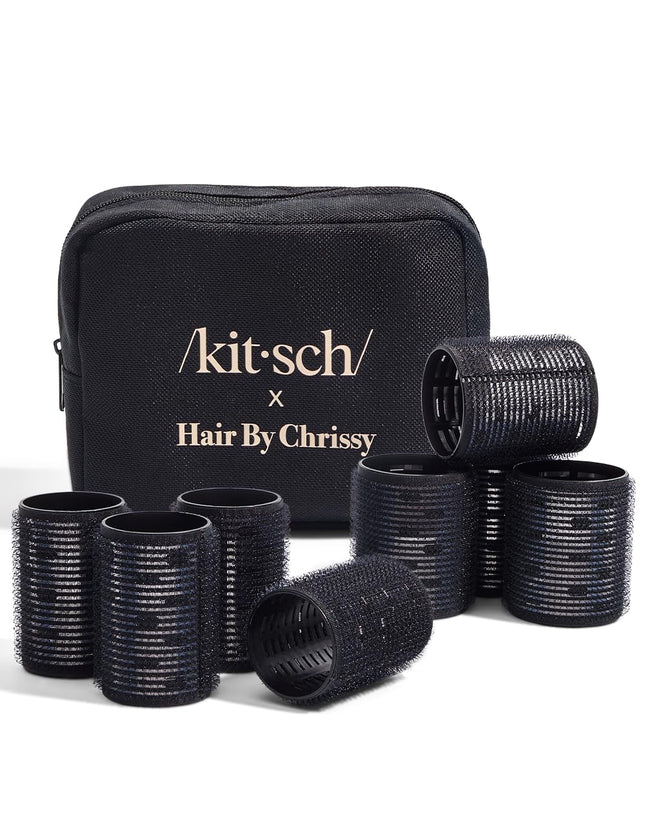 Kitsch Ceramic Thermal Hair Rollers For Volume And Curls 8 Piece Set