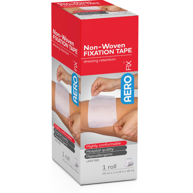 Aeroplast Aerofix Non Woven Fixation Tape 10CM X 1M