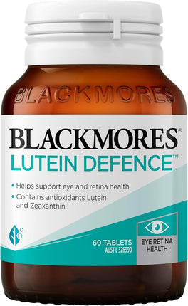 Blackmores Lutein Defence for Eye Health and Blue Light Protection 60 Tablets