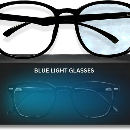 Black Ice Blue Light Blocking Glasses for Kids