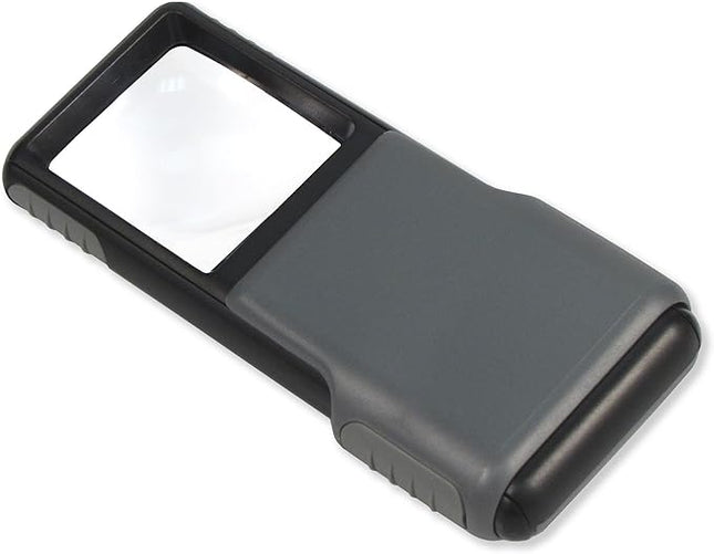 Carson MiniBrite LED Lighted Slide Out Aspheric Magnifier with Protective Sleeve