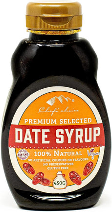 Chef's Choice Natural Date Syrup Pure Vegan Sweetener 450G