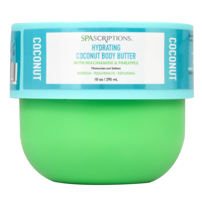 Spascriptions Coconut Hydrating Body Butter for Deep Moisturization 295ML