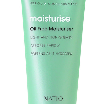 Natio Young For Oily Combination Skin Moisturise Oil Free Moisturiser 100Ml