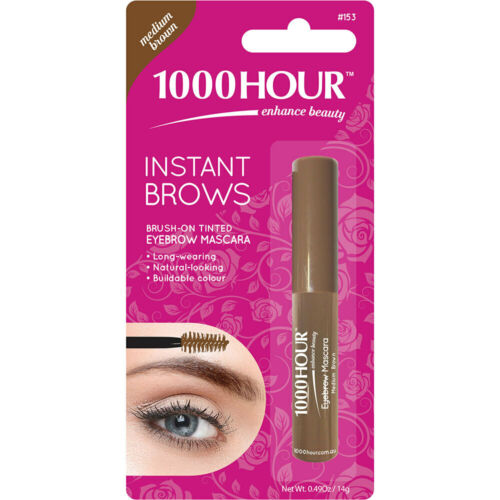 1000 Hour Instant Brows Mascara Medium Brown - OhYouLuckyDuck.com.au
