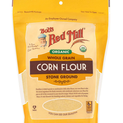 Bob's Red Mill Organic Corn Flour 624G