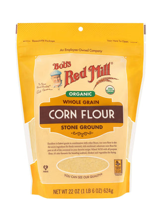 Bob's Red Mill Organic Corn Flour 624G