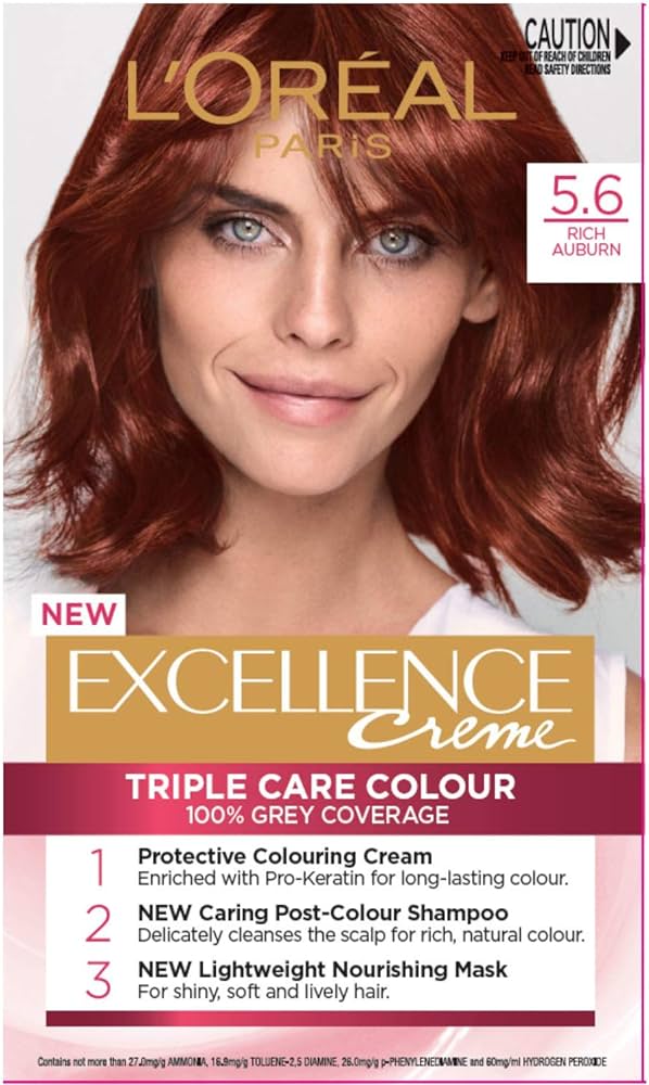 Loreal Excellence 5.6 Rich Auburn - OhYouLuckyDuck.com.au