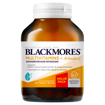 Blackmores Sustained Release Multi + Antioxidants 180 - OhYouLuckyDuck.com.au