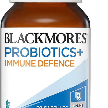 Blackmores Probiotics + Immune Defence Caps 30 - OhYouLuckyDuck.com.au