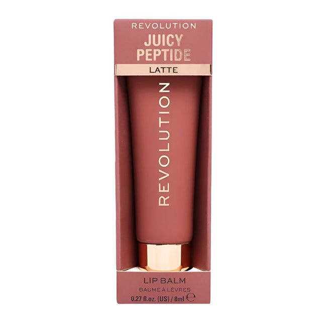Revolution Lip Balm Juicy Peptide Nude Latte