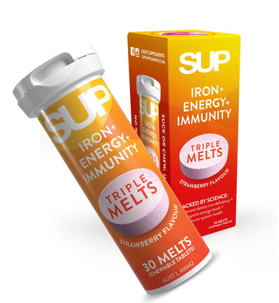 Sup Iron Energy And Immunity 30 Melt Tablets
