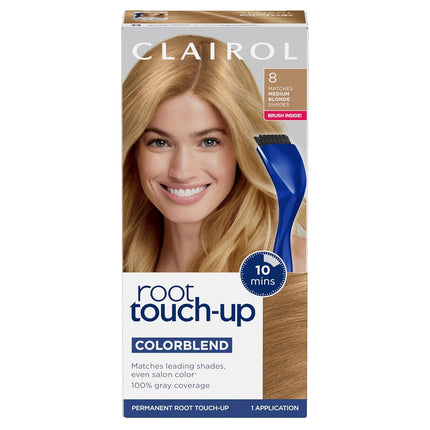 Clairol Nice n Easy Root Touch Up Permanent Hair Colour 8 Medium Blonde 30ML
