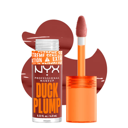 Nyx Duck Plump High Pigment Plumping Lip Gloss Brick Of Time