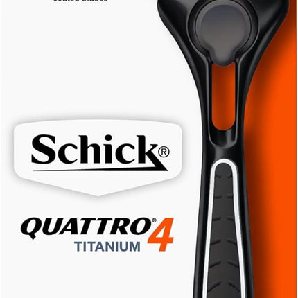 Schick - Quattro Titanium 4 Kit for Men - OhYouLuckyDuck.com.au