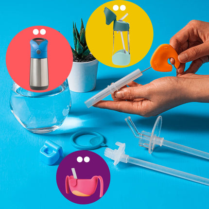 BBOX Cleaning Brush Set for Sippy Cups and Bottles 5 Piece