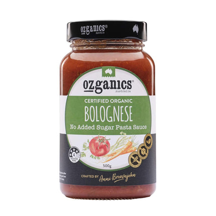 Ozganics Organic Bolognese Pasta Sauce 500G