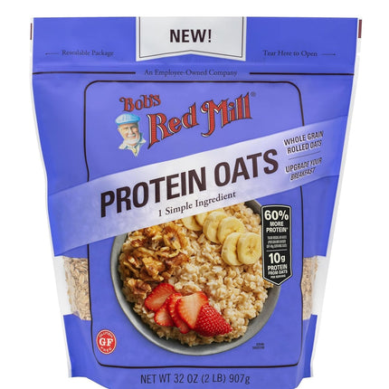 Bob's Red Mill Wheat Free High Protein Rolled Oats 907G