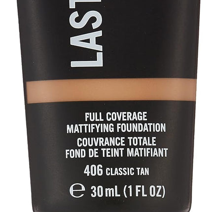 Rimmel London Lasting Matte Foundation, 406 Classic Tan