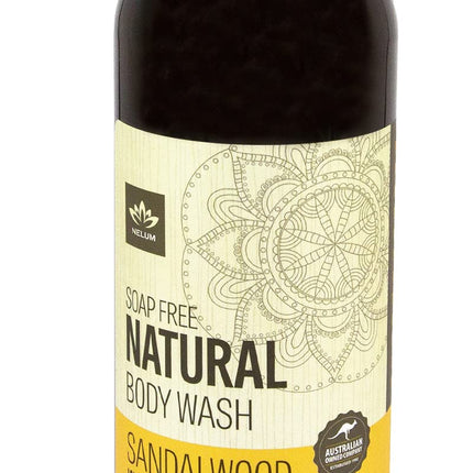 Nelum Body Wash Sandalwood With Rose And Green Tea 500ML