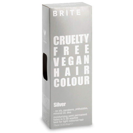 Brite Orginal Semi Permanent Silver Hair Dye 75ML