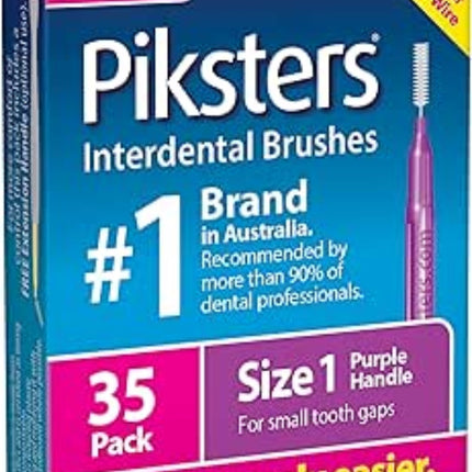 Piksters Interdental Brushes Size 1 35 Pack