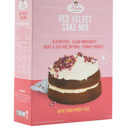 Melindas Red Velvet Cake Mix 430G