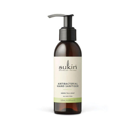 Sukin Antibacterial Hand Sanitiser Gel 125mL - OhYouLuckyDuck.com.au