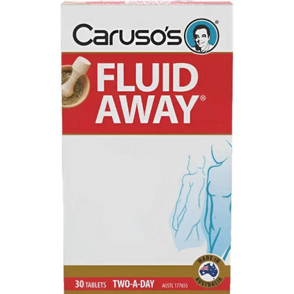 Caruso's Fluid Away 30 Tablets - OhYouLuckyDuck.com.au