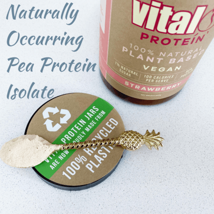 Vital Pea Protein Isolate Vanilla Powder 500g - OhYouLuckyDuck.com.au