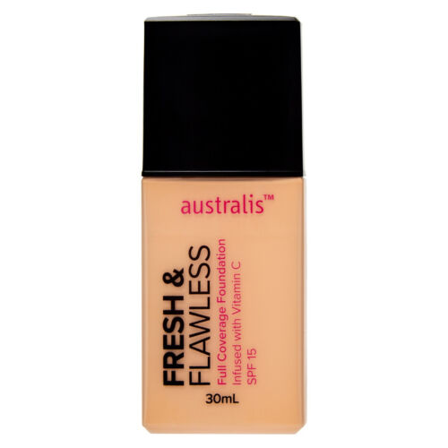 Australis Fresh & Flawless Fdn Cashmere - OhYouLuckyDuck.com.au