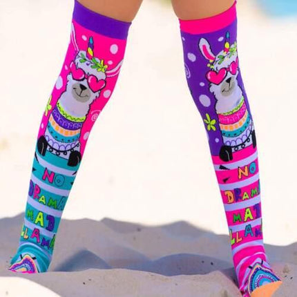 MadMia Drama Lama Socks - OhYouLuckyDuck.com.au
