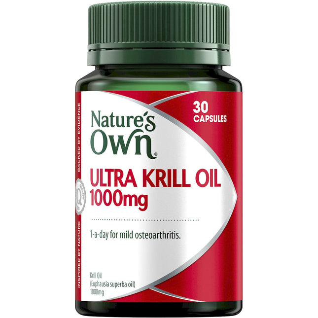 Nature's Own Ultra Krill Oil 1000MG 30 Capsules