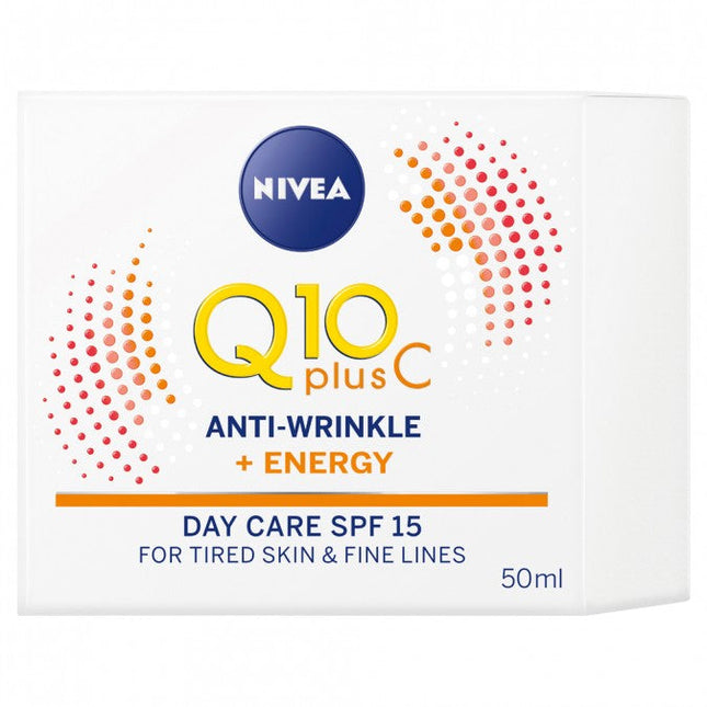 Nivea Q10 Plus C Energy Day Cream SPF15 50mL - OhYouLuckyDuck.com.au