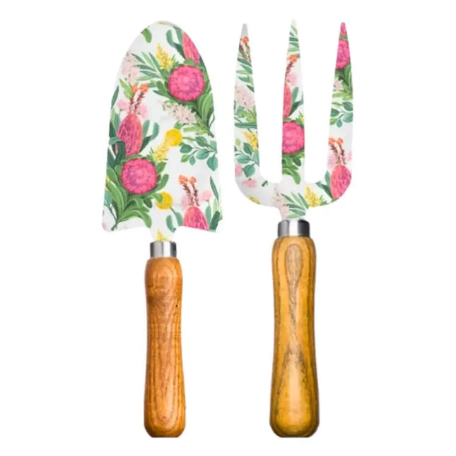 Trowel Fork Set Floral